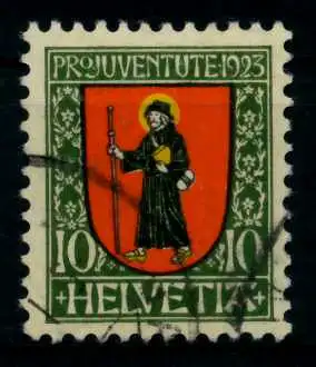 SCHWEIZ PRO JUVENTUTE Nr 186 gestempelt 8219A2