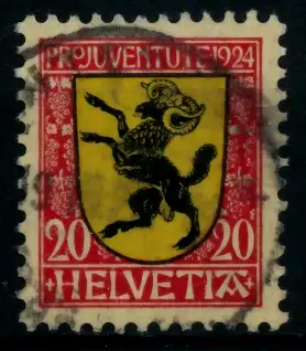 SCHWEIZ PRO JUVENTUTE Nr 211 gestempelt 826B4E