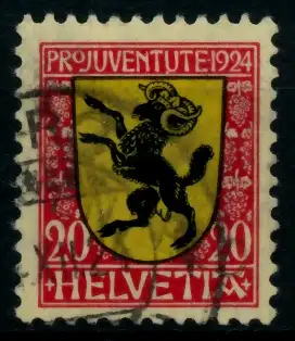 SCHWEIZ PRO JUVENTUTE Nr 211 gestempelt 826B86