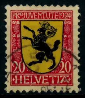 SCHWEIZ PRO JUVENTUTE Nr 211 gestempelt 826B9E