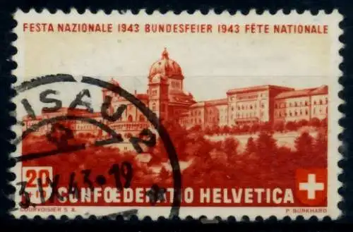 SCHWEIZ PRO PATRIA Nr 421 gestempelt 826DFA