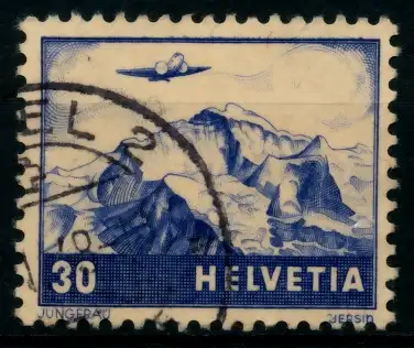 SCHWEIZ FLUGMARKEN Nr 387 gestempelt 826EC2