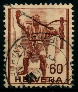 SCHWEIZ 1941 Nr 378 gestempelt 826F16