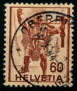 SCHWEIZ 1941 Nr 378 gestempelt 826F02