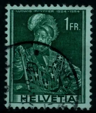 SCHWEIZ 1941 Nr 382 gestempelt 826F7E