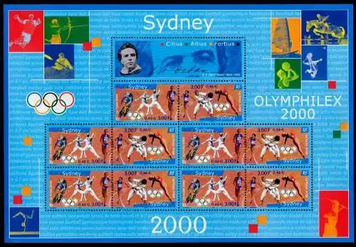 FRANKREICH Nr 3481KB-3482KB postfrisch KLEINBG S019796