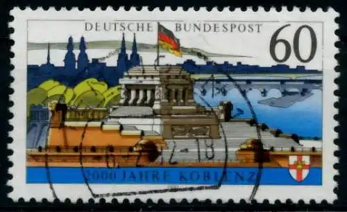 BRD 1992 Nr 1583y zentrisch gestempelt 82B0DA