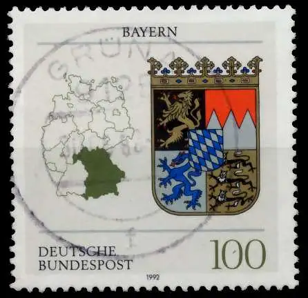 BRD 1992 Nr 1587 zentrisch gestempelt 82E1AE