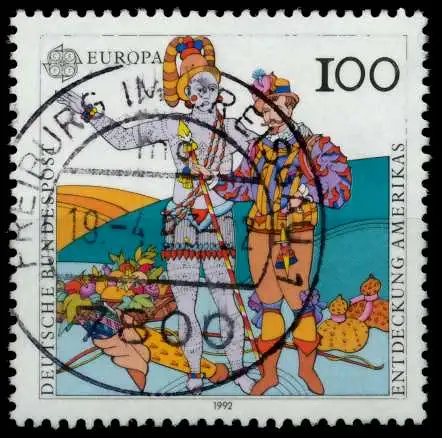 BRD BUND 1992 Nr 1609 gestempelt 82E37A