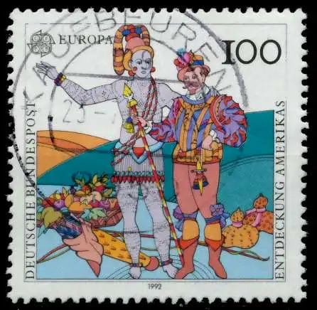 BRD BUND 1992 Nr 1609 gestempelt 82E396