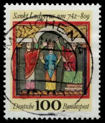 BRD 1992 Nr 1610 zentrisch gestempelt 82E3EE