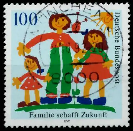 BRD 1992 Nr 1621 zentrisch gestempelt 82E68E