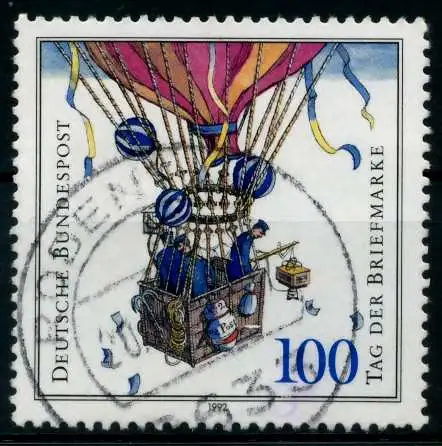 BRD 1992 Nr 1638 zentrisch gestempelt 83028A