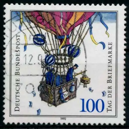 BRD 1992 Nr 1638 zentrisch gestempelt 83029A