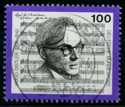 BRD 1992 Nr 1637 zentrisch gestempelt 8302A2