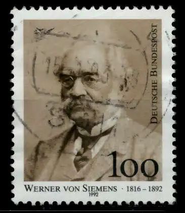 BRD 1992 Nr 1642 zentrisch gestempelt 8303F6