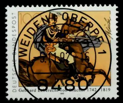 BRD 1992 Nr 1641 zentrisch gestempelt 83041E