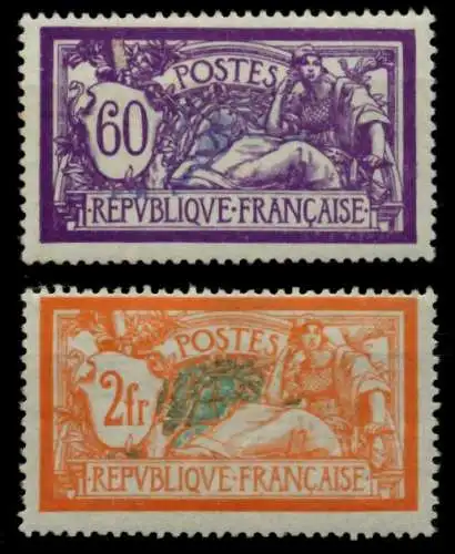 FRANKREICH 1920 Nr 138-139 ungebraucht 830626