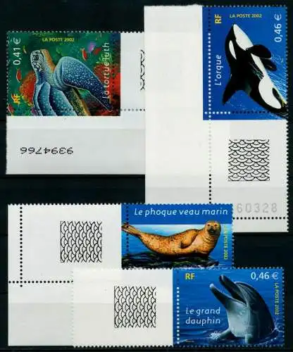 FRANKREICH 2002 Nr 3622-3625 postfrisch 83606A
