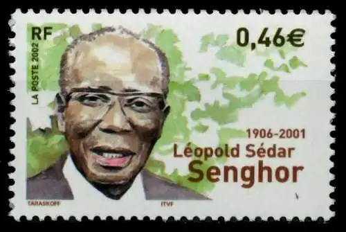 FRANKREICH 2002 Nr 3676 postfrisch S01D17E