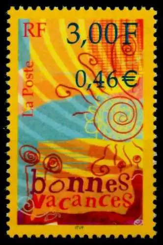 FRANKREICH 2000 Nr 3471 postfrisch S01B4A2
