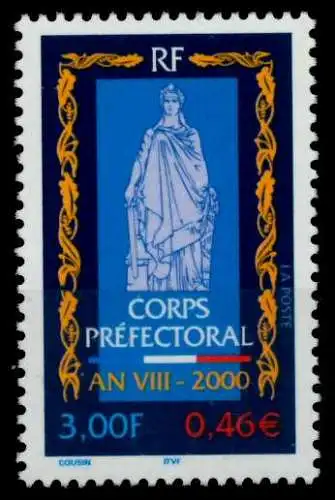 FRANKREICH 2000 Nr 3442 postfrisch S01B3F6