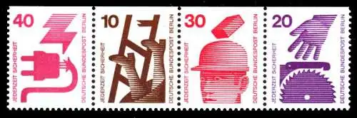 BERLIN ZUSAMMENDRUCK Nr W51+W59 postfrisch 4ER STR S5F0B1E