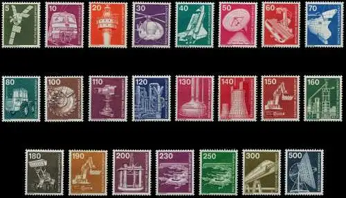 BERLIN DS INDUSTRIE U. TECHNIK Nr 494-672 postfrisch S5F10CE