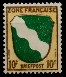 FRANZ. ZONE ALLG. AUSG. Nr 5 postfrisch 8431AA