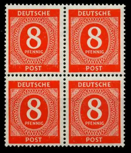 ALL. BES. GEM.-AUSG. Nr 917a postfrisch VIERERBLOCK 8434BE