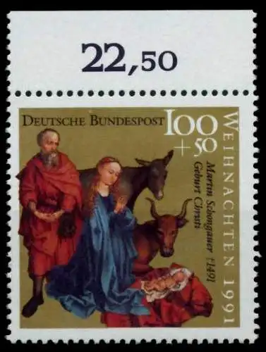 BRD 1991 Nr 1581 postfrisch ORA 84799A