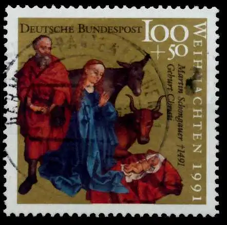 BRD 1991 Nr 1581 zentrisch gestempelt 847A0E