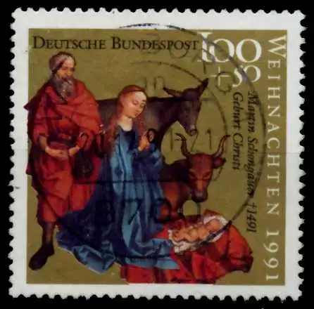BRD 1991 Nr 1581 zentrisch gestempelt 847A12