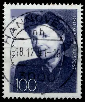 BRD 1991 Nr 1575 zentrisch gestempelt 847A96