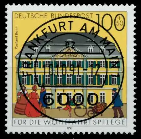 BRD 1991 Nr 1567 zentrisch gestempelt 847D1A