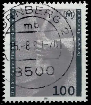 BRD 1991 Nr 1544 zentrisch gestempelt 84AEF2