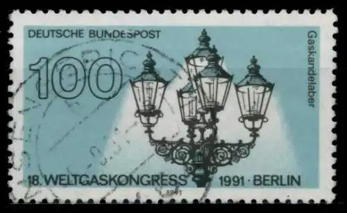 BRD 1991 Nr 1538 zentrisch gestempelt 84B02E