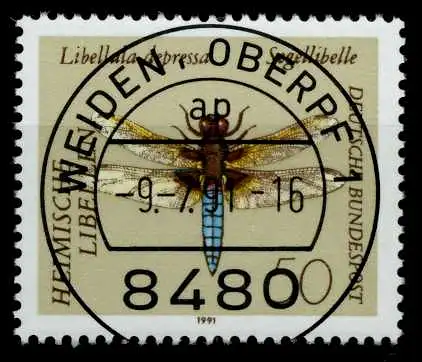 BRD 1991 Nr 1545 gestempelt 84B046