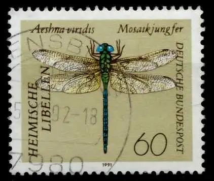 BRD 1991 Nr 1549 zentrisch gestempelt 84B12A