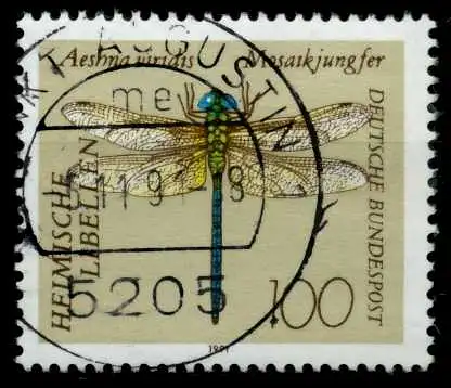 BRD 1991 Nr 1552 zentrisch gestempelt 84B152