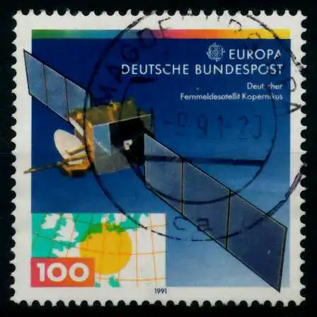 BRD BUND 1991 Nr 1527 zentrisch gestempelt 84B36E