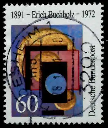 BRD 1991 Nr 1493 zentrisch gestempelt 84DF96