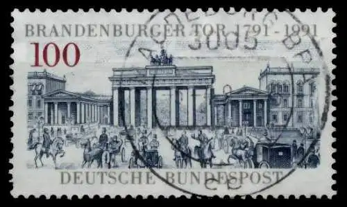 BRD 1991 Nr 1492 zentrisch gestempelt 84DFDA
