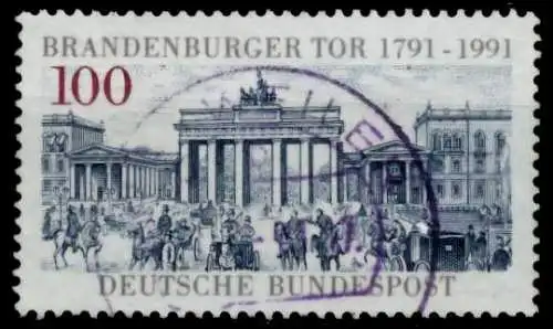 BRD 1991 Nr 1492 zentrisch gestempelt 84DFE6