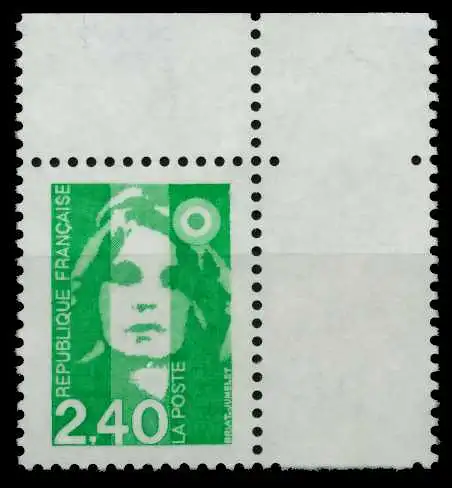 FRANKREICH 1993 Nr 2965A postfrisch ECKE-ORE 84E142