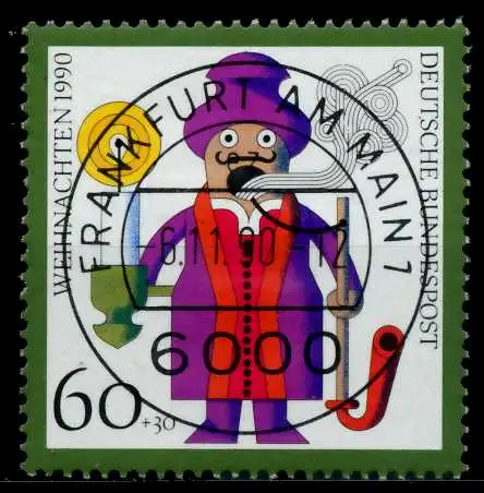 BRD 1990 Nr 1485 zentrisch gestempelt 84E4E6