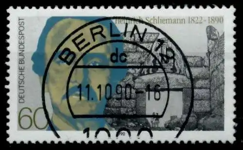 BRD 1990 Nr 1480 zentrisch gestempelt 851DDA
