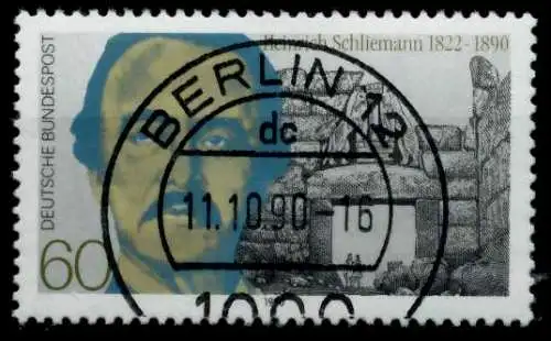 BRD 1990 Nr 1480 zentrisch gestempelt 851DEE