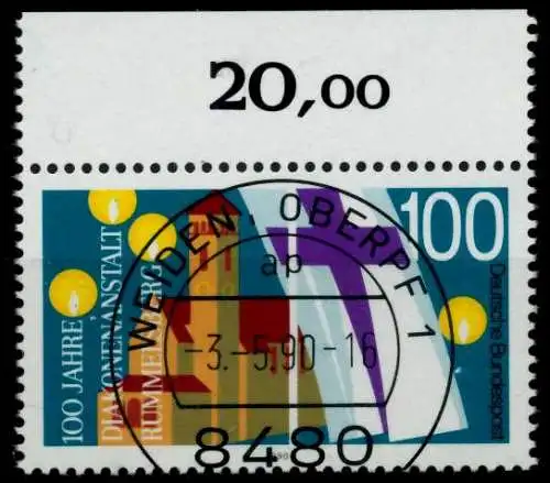 BRD 1990 Nr 1467 zentrisch gestempelt ORA 8520C6