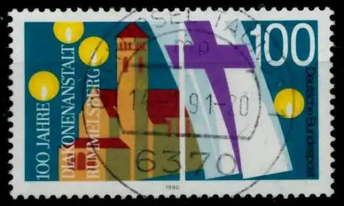 BRD 1990 Nr 1467 zentrisch gestempelt 8520DE